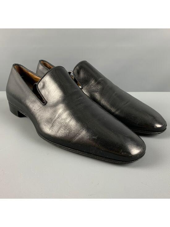 PAUL STUART Size 9.5 Black Leather Loafers main image 4